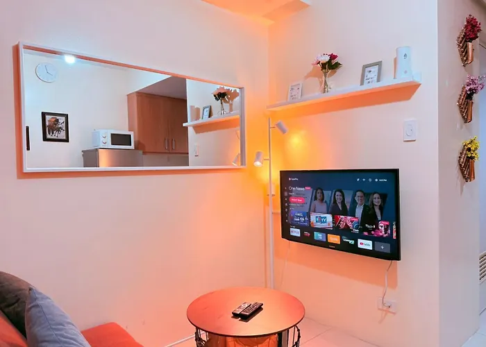 Homey With Fast Wifi Near Moa By One Guest Place Manila