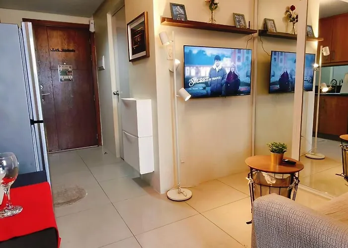 Homey With Fast Wifi Near Moa By One Guest Place Manila